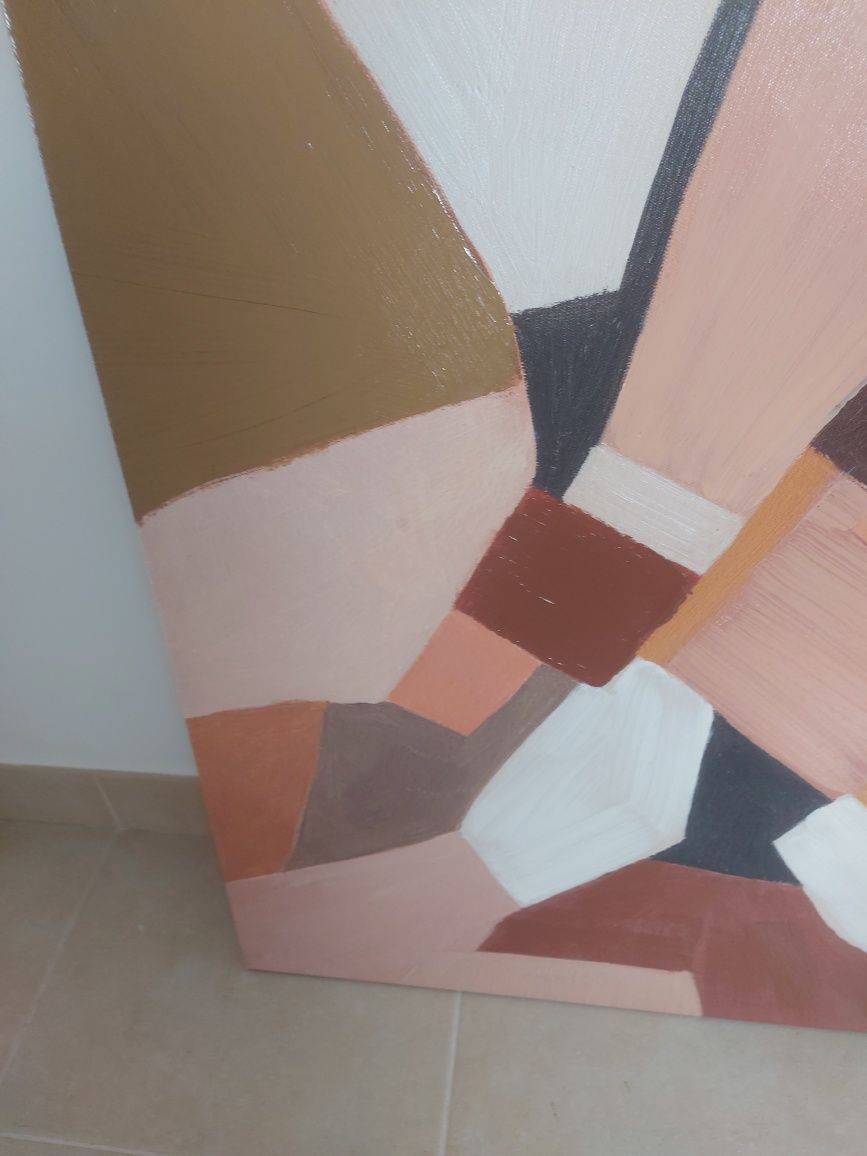 Quadro abstrato como novo