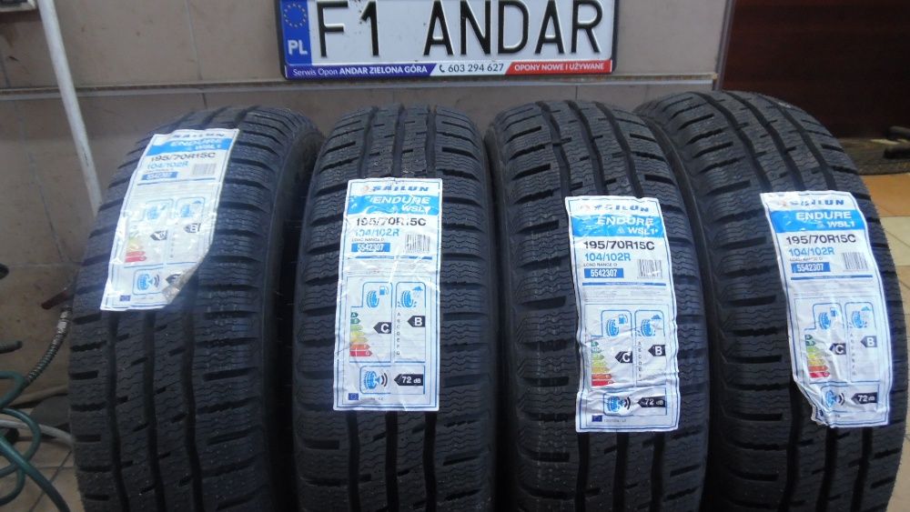 Tanie Nowe 195/70R15C SAILUN Endure WSL1 -BUS , Opony Zimowe ANDAR