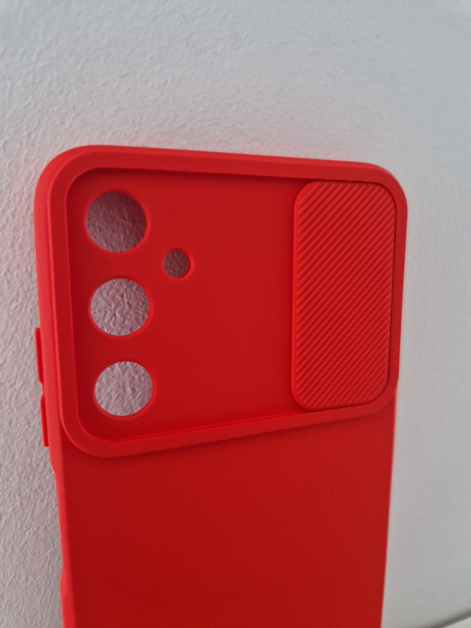 Camshield Soft do Samsung Galaxy A05S Czerwony