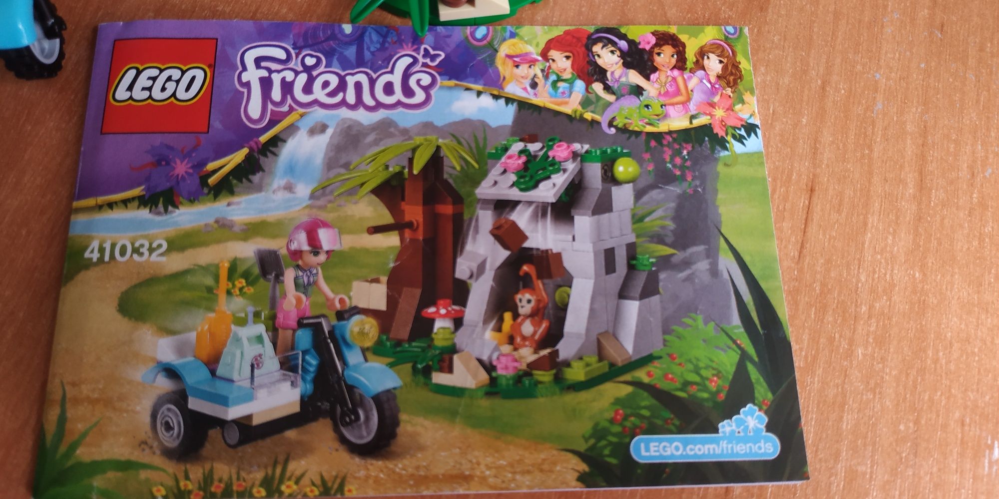 Lego friends 41032  мотоцикл першої допомоги в джунглях