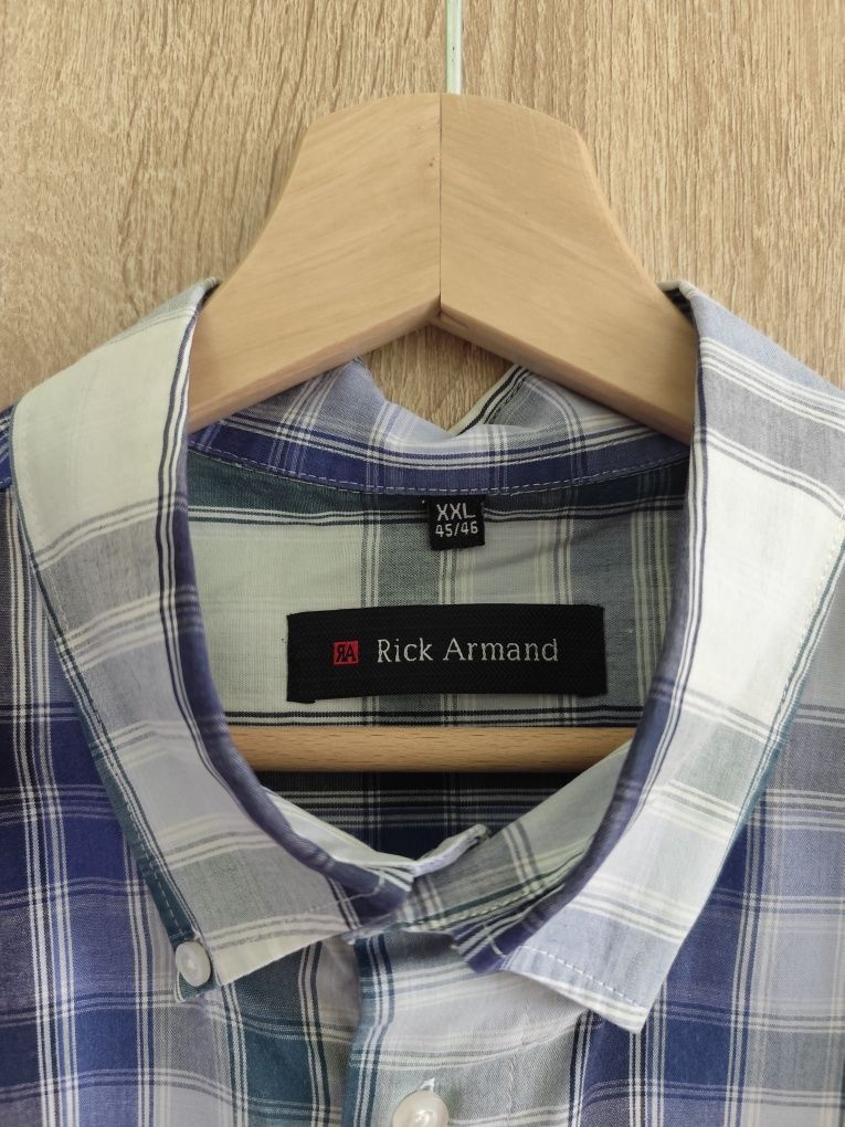 Koszula w kratę Rick Armand r. XXL