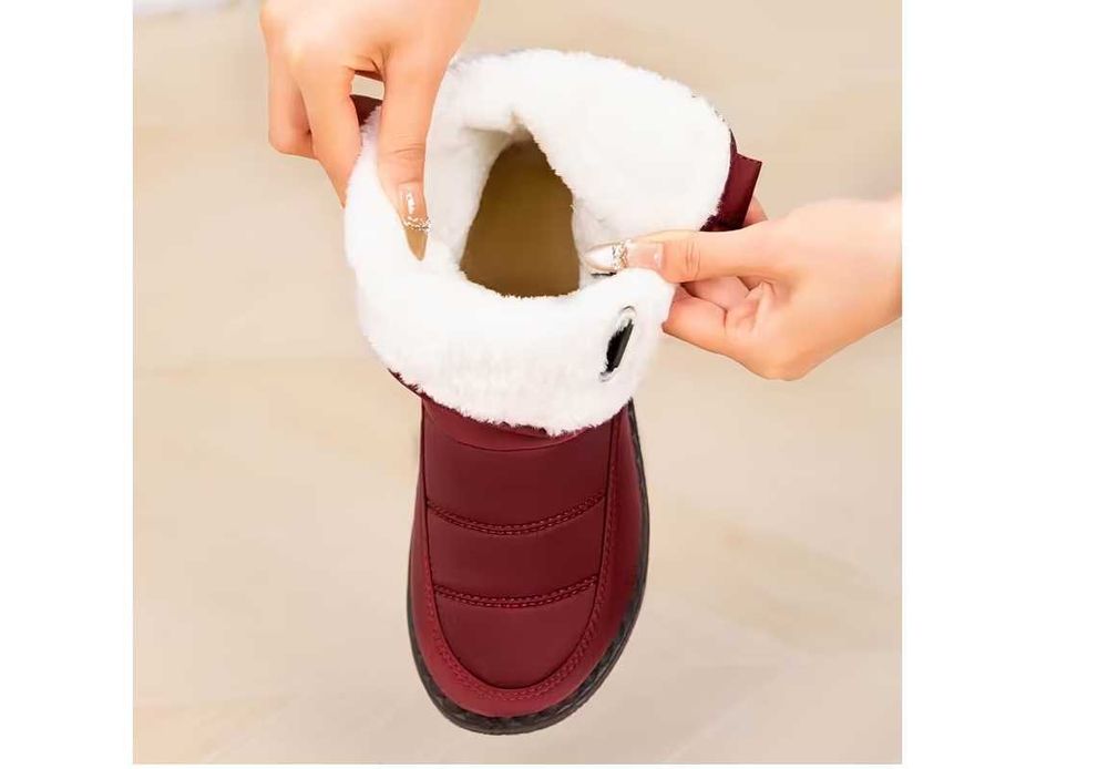 damskie buty zimowe ocieplane wysokie nowe FUKSJA/36/