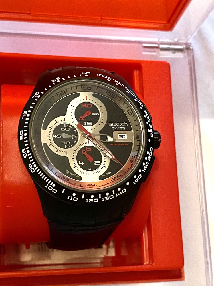 Swatch automático Right Track na caixa ,impecável ,lindo ,raro