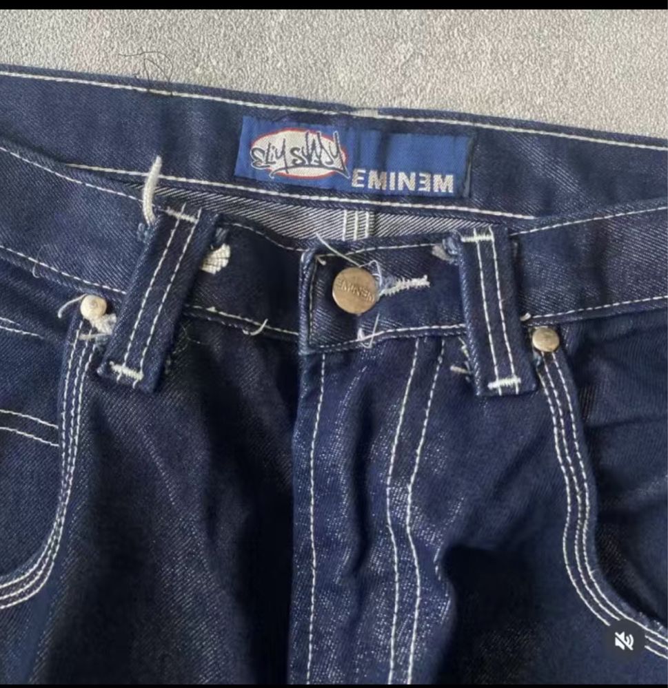 Розпродаж!Baggy Jeans Eminem,Baggy jeans jnco,Y2K,Широкі джинси джинсо