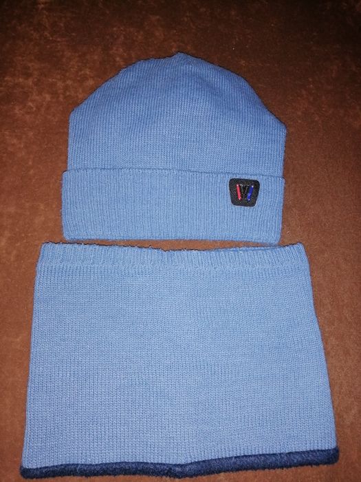 Шапка зимова і снуд