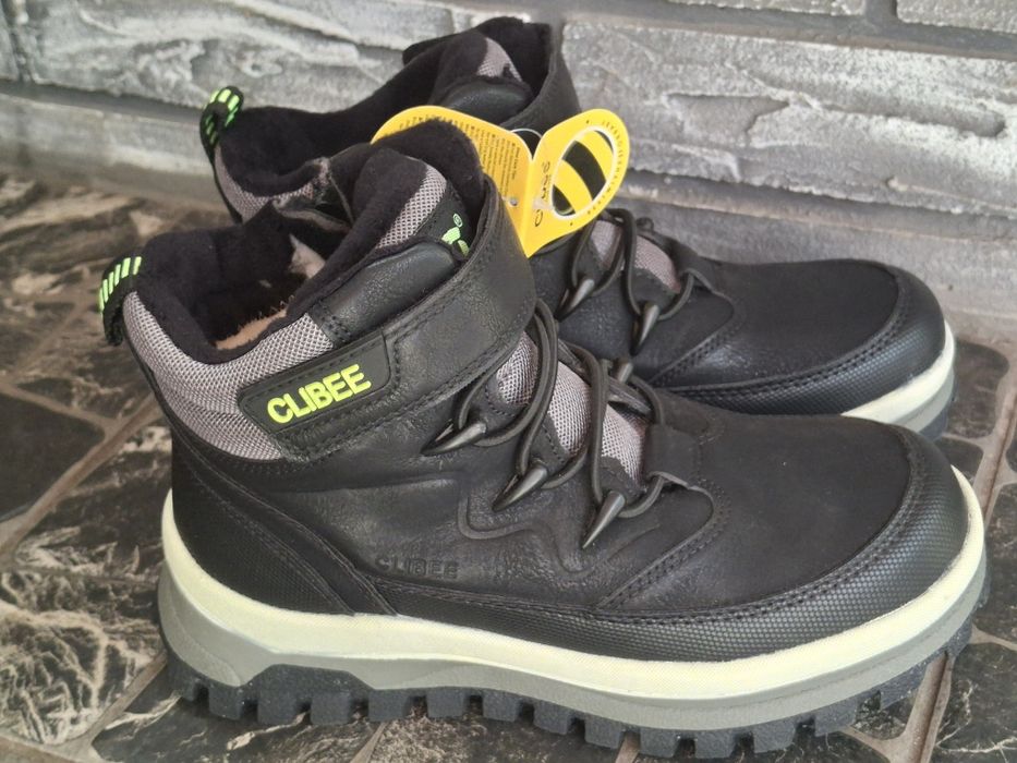 Нові зимові хлопчачі ботінки 32р.,34р.