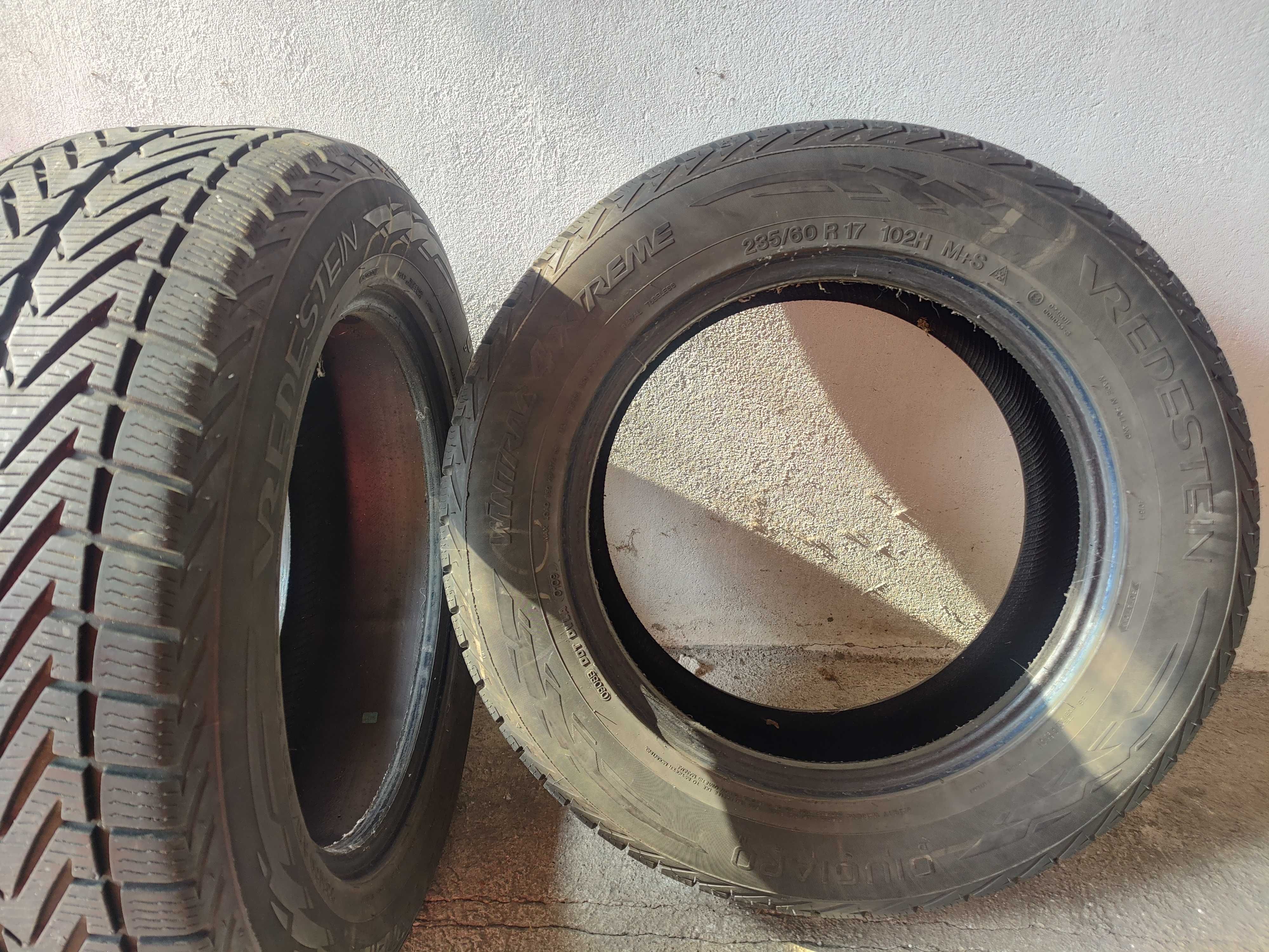 2x Opony zimowe Vredestein 235/60 R17
