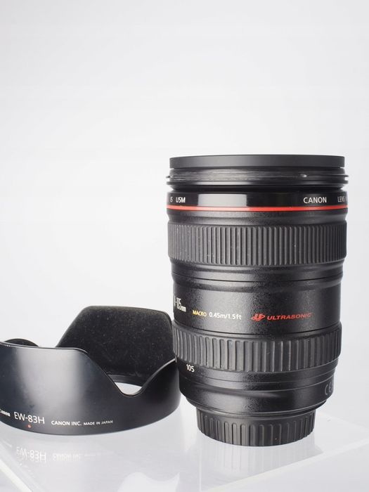 EF 24-105mm L IS USM f4 Canon +filtr 23%VAT Gwarancja