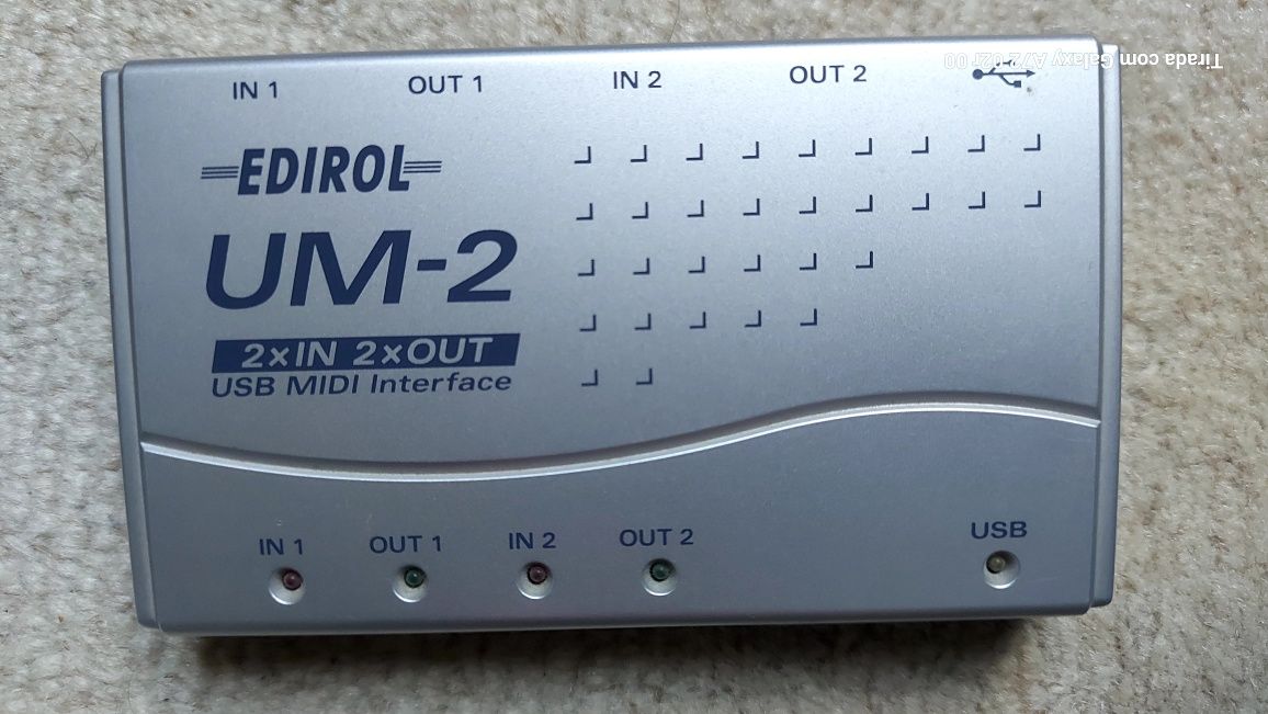 Interface Midi Edirol UM-2