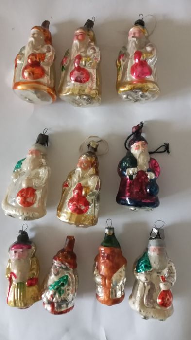 Маяк  часы обезьянка  елочные  игрушки  ссср