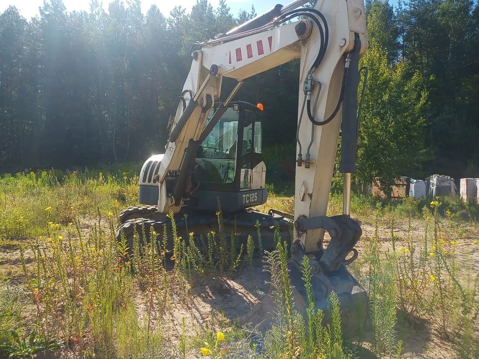 Terex TC125  Koparka gąsienicowa 12,5T TEREX TC125 2007 6100MTH