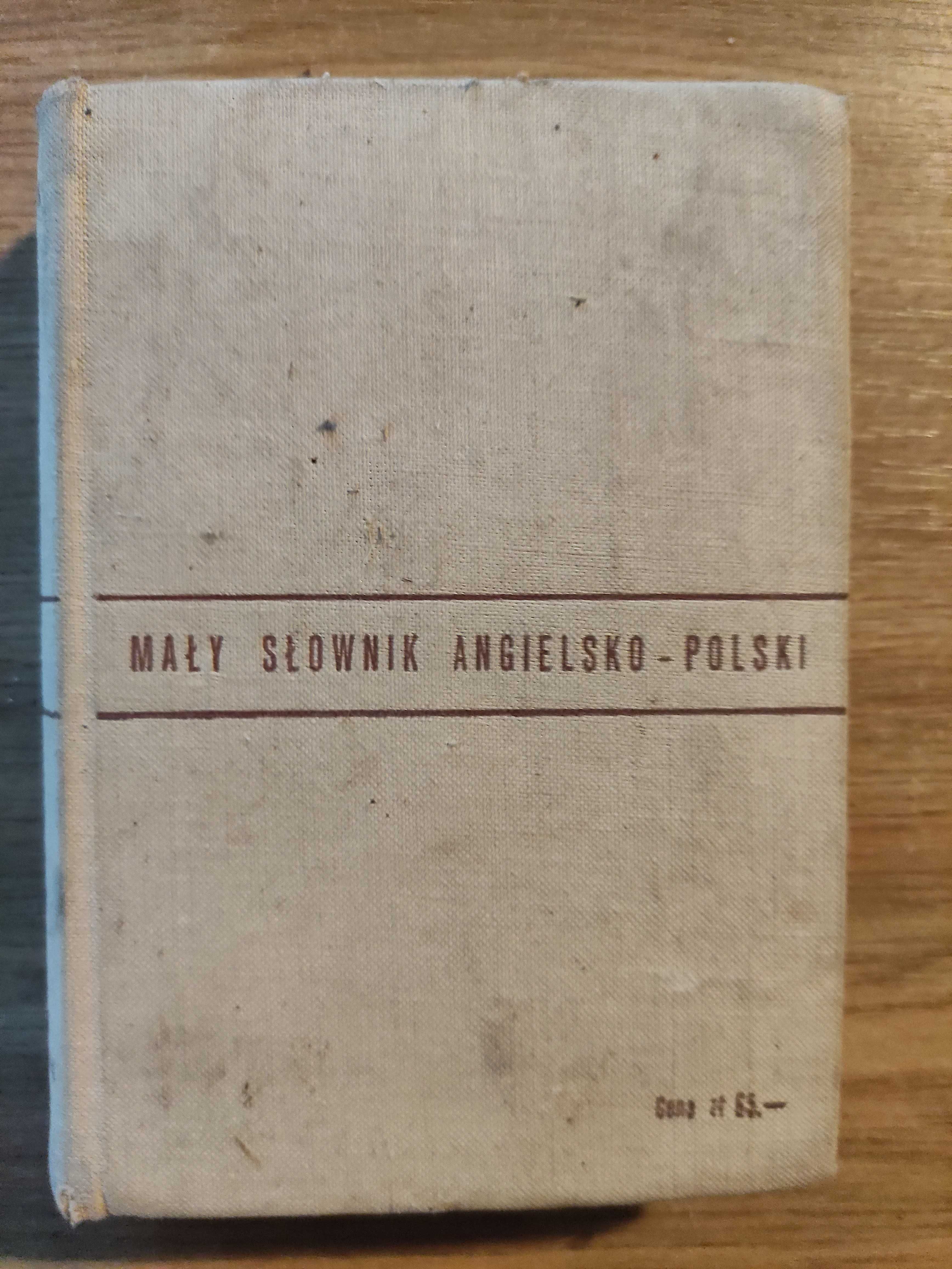 Mały słownik angielsko-polski - Tadeusz Grzebieniowski