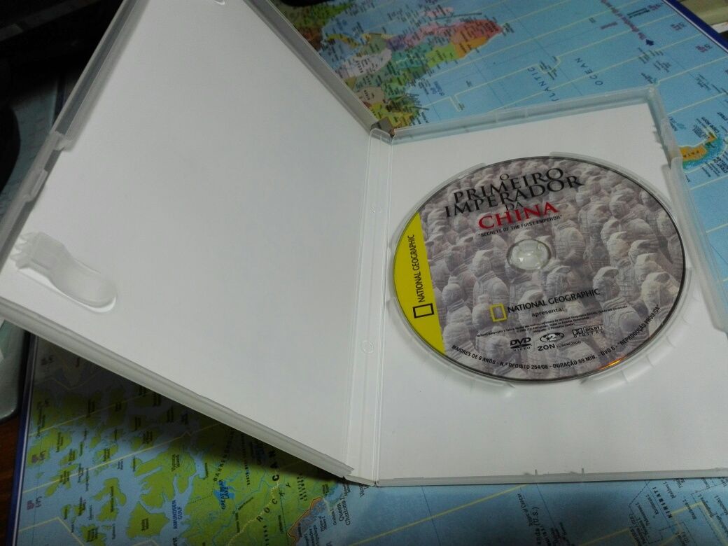 DVD National Geographic - O Primeiro Imperador da China