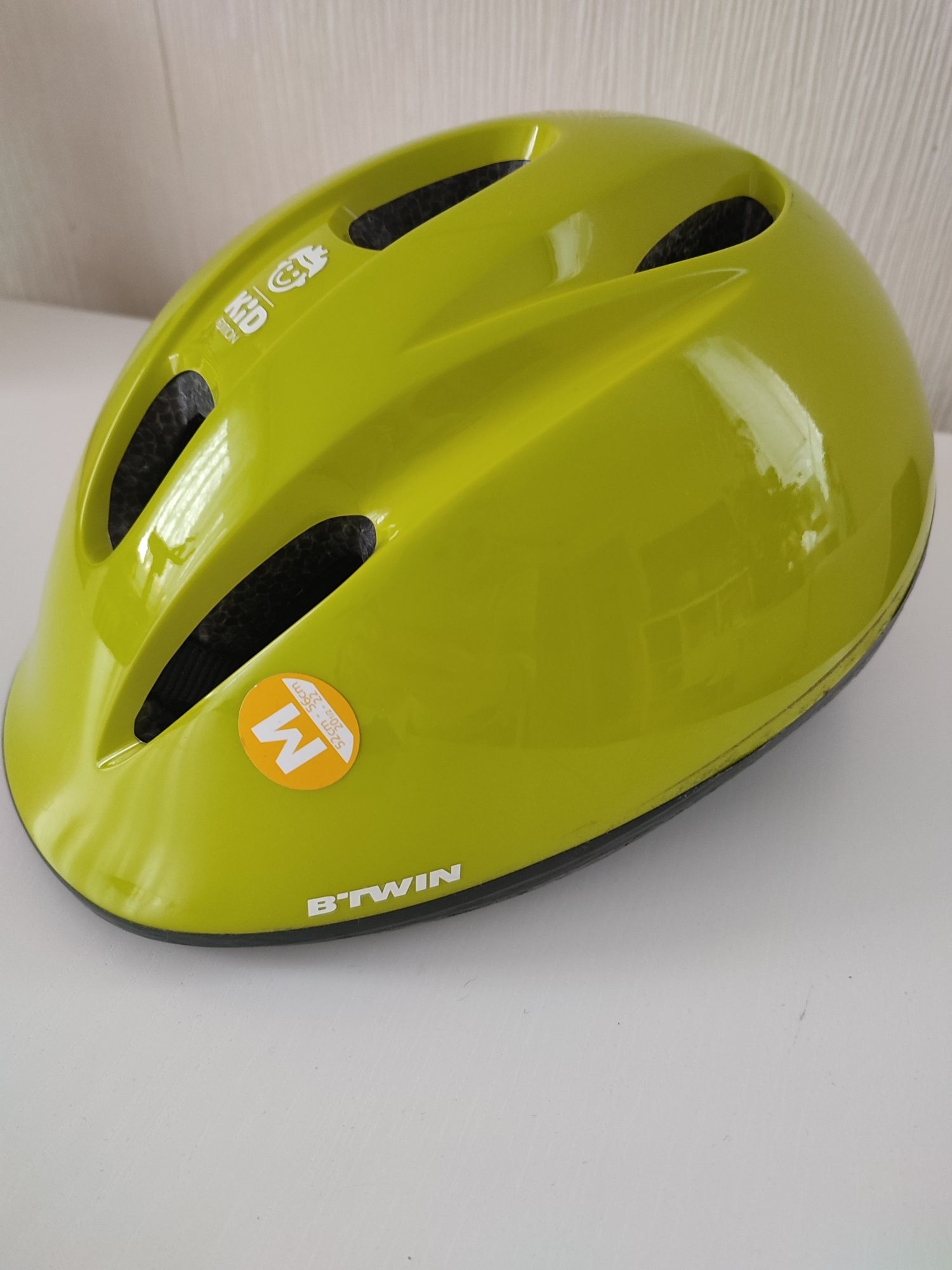 Kask rowerowy dziecięcy B'twin 52-56 cm