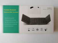 Składana klawiatura Bluetooth z touchpadem idealna do tabletu/telefonu