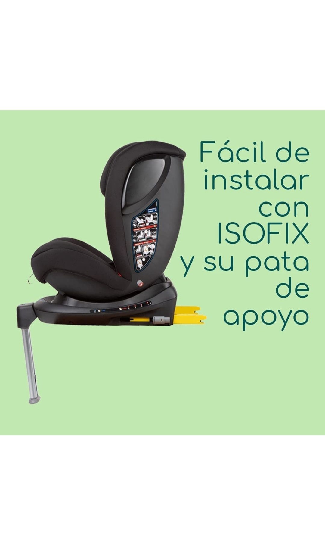 NOVO - Bebeconfort EvolveFix Cadeira de carro grupo 0 1 2 3 isofix, ca