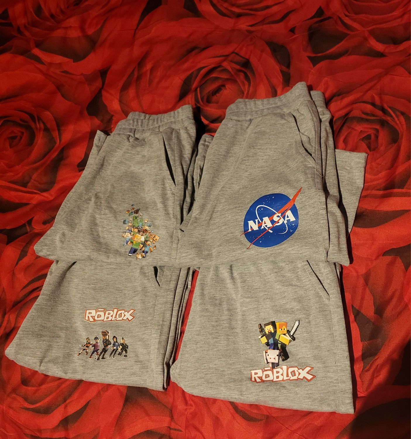 Spodenki chłopięce Roblox, Minecraft i Nasa