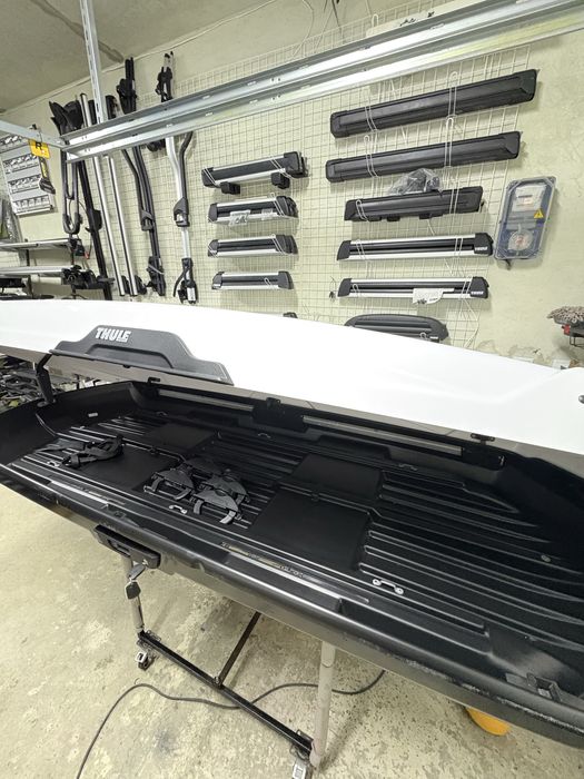 Як новий Thule Motion XT Alpine білий туле бокс автобокс багажник