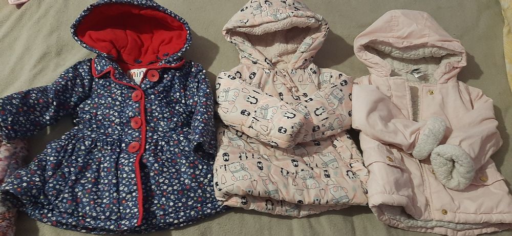 Весняні комбези,демі  куртки  на дівчинку на 6-9-12 міс 2,3,4 роки