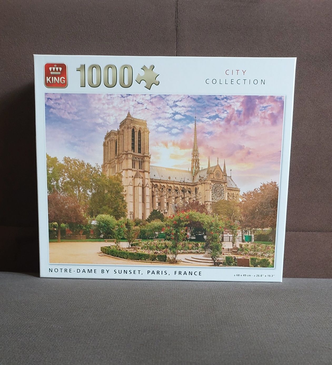Puzzle 1000 elementów Katedra Notre-Dame