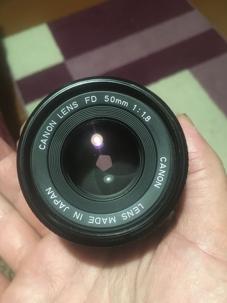 Продам Canon FD 50 mm 1:1.8