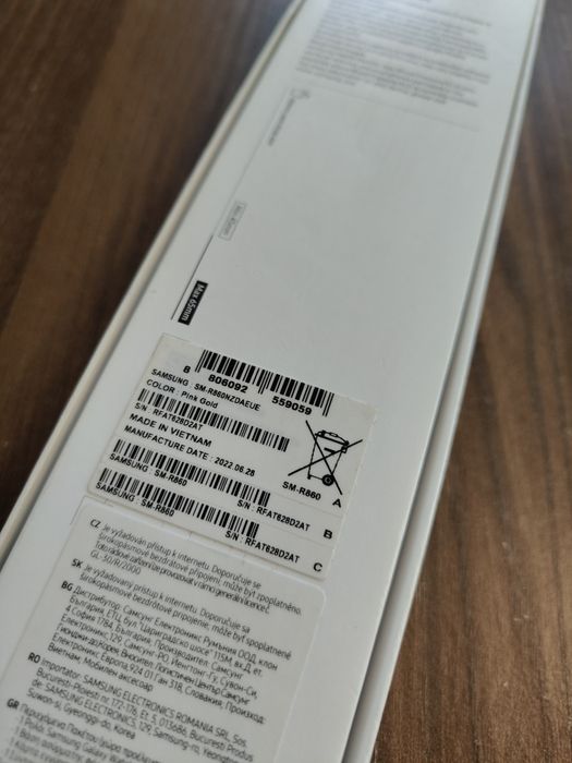Smartwatch Zegarek Samsung Galaxy Watch 4 40mm pink różowy SM-R860