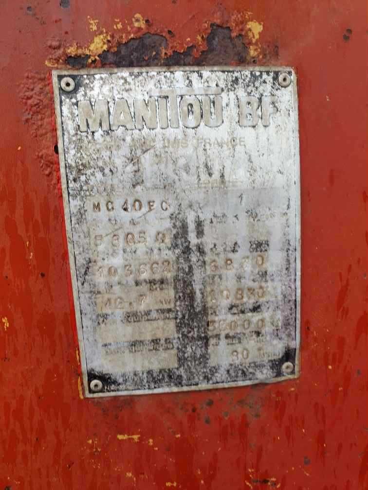 Wózek widłowy widlak Manitou terenowy, sprawny, 4t udźwigu, dowóz 30km
