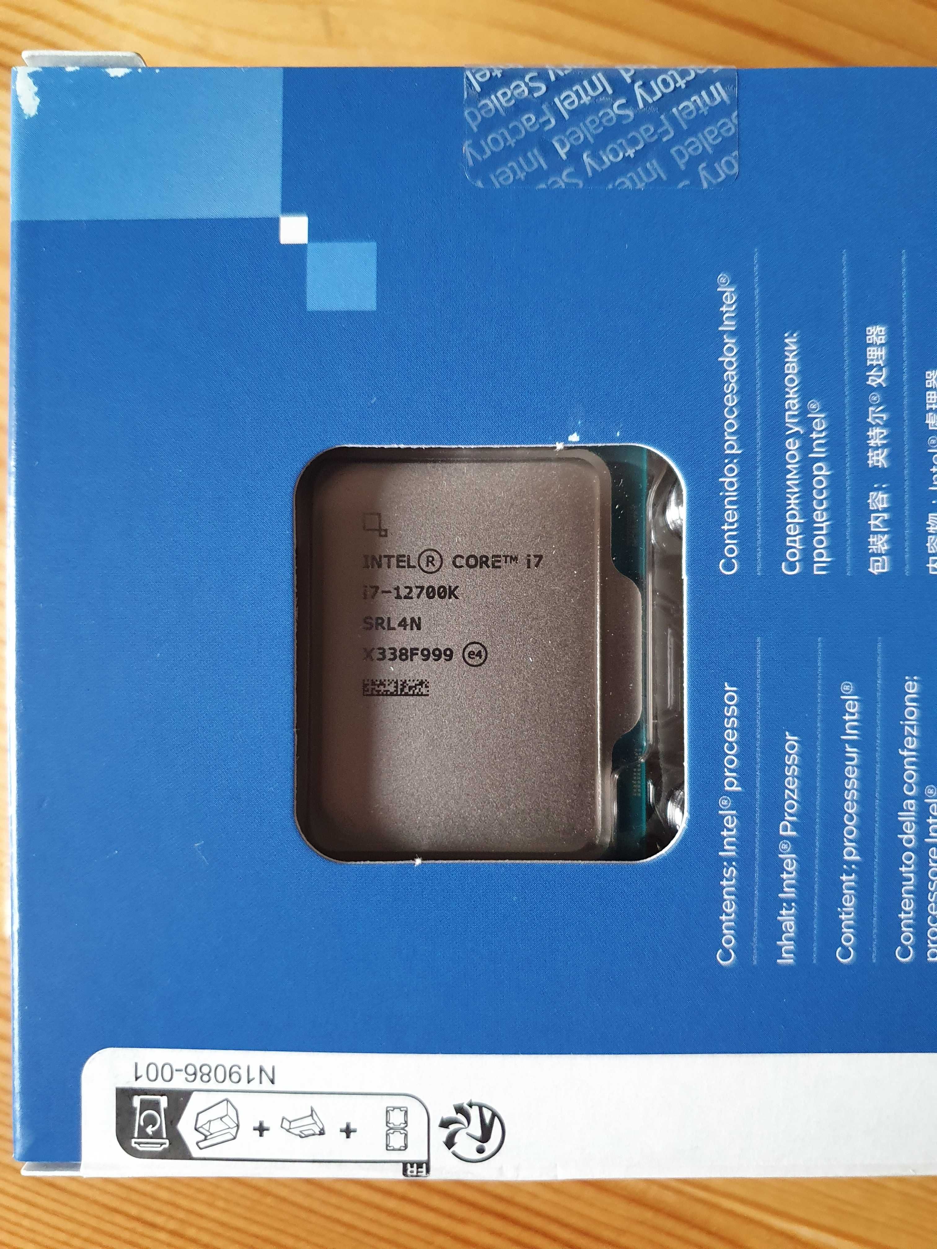Intel Core i7-12700K (BX8071512700K) 12C (8P+4E) 20T Batch# X338F999
