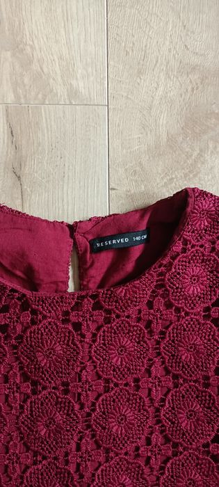 Super sukienka elegancka świateczna święta Reserved r.140