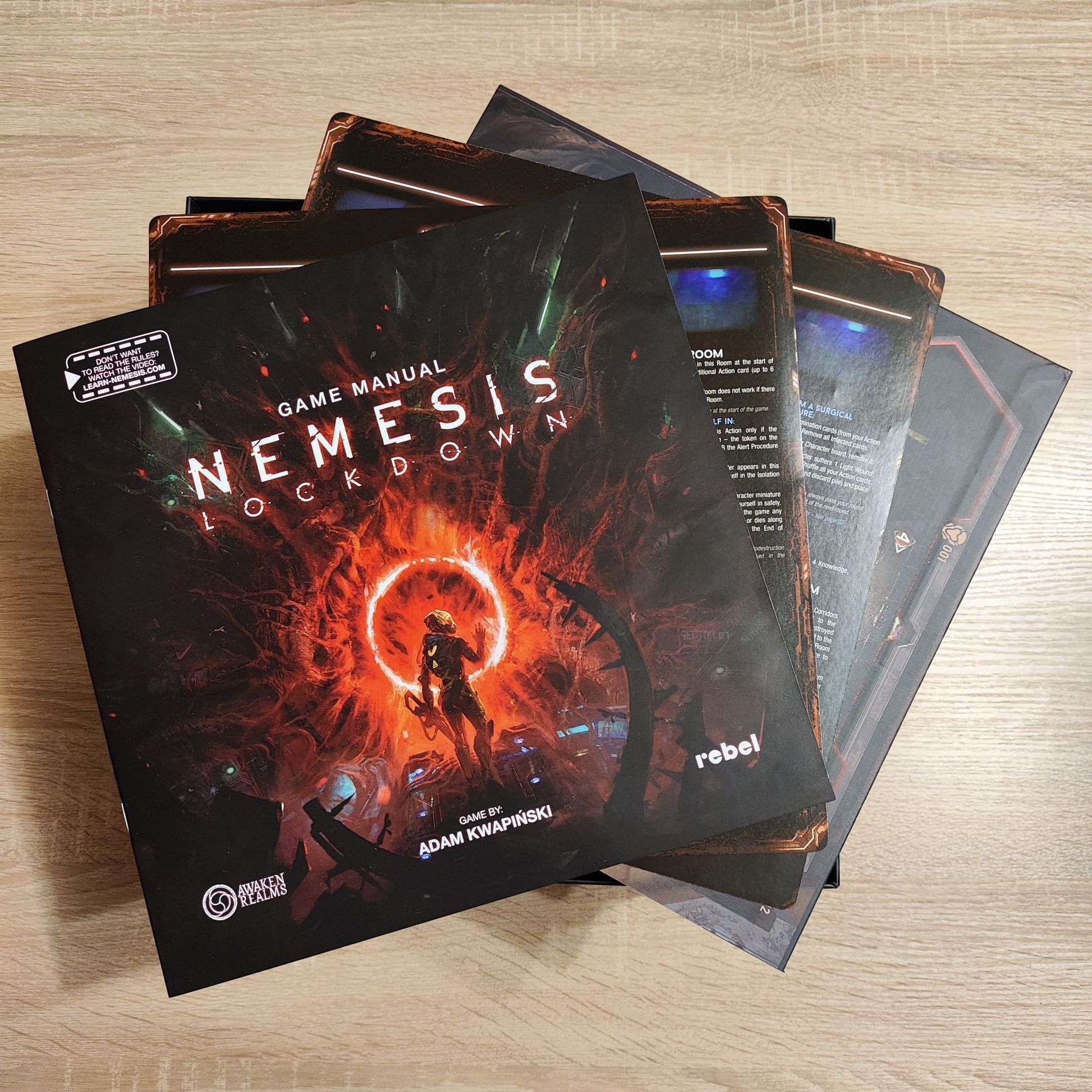 Настільна гра Nemesis Lockdown нова