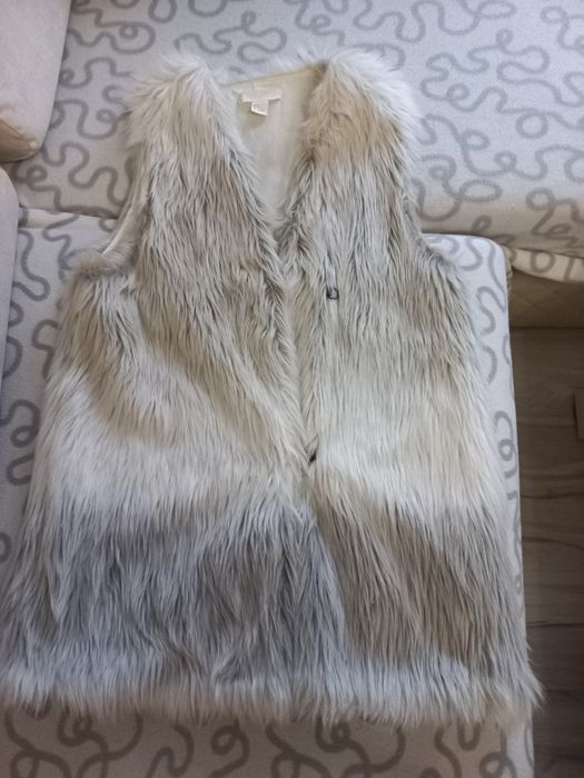 Kamizelka futrzana rozmiar S