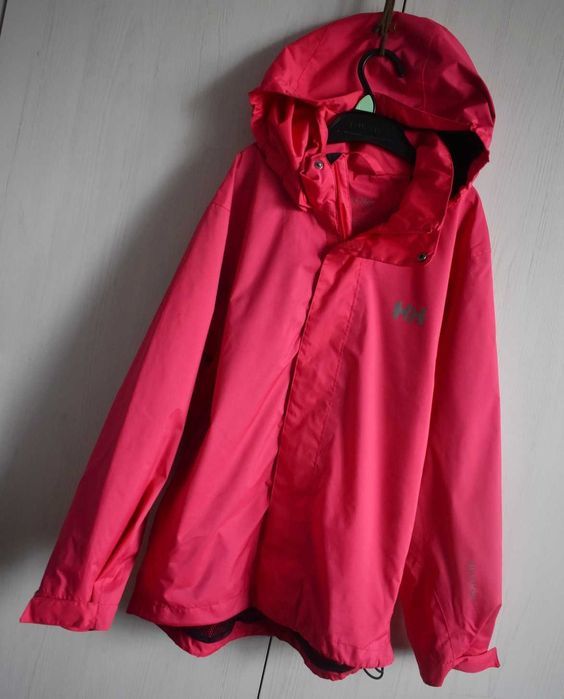 Kurtka przeciwdeszczowa 152 z kapturem Helly Hansen lekka wiatrówka