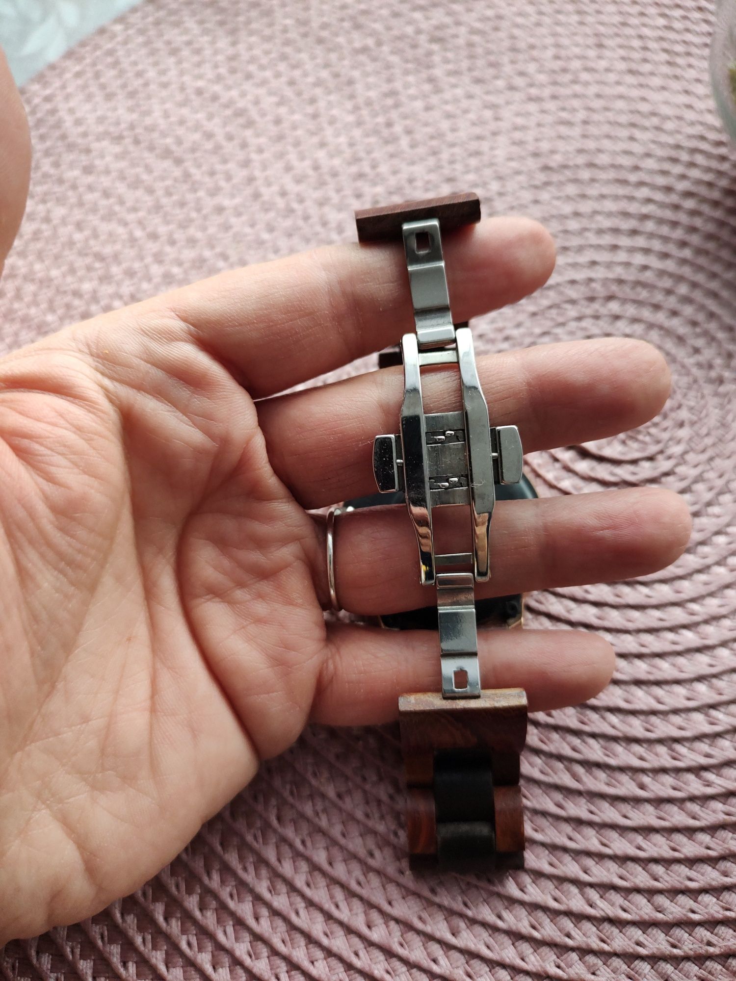 Pasek bransoleta drewniana do zegarka smartwatcha