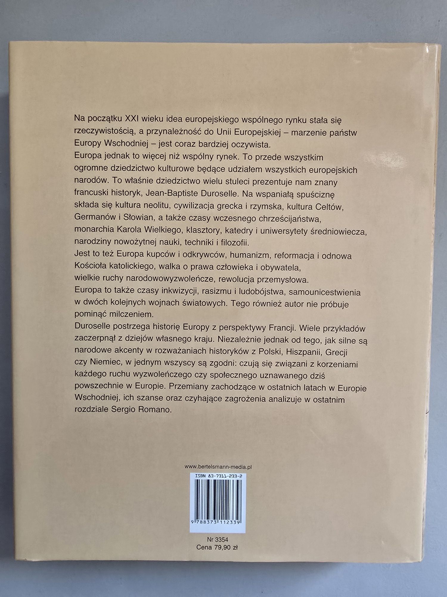 Europa Historia Narodów Jean-Baptiste Duroselle