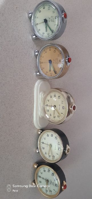 Будильник слава пионер мир дорожный 100% рабочие идеальное состояние