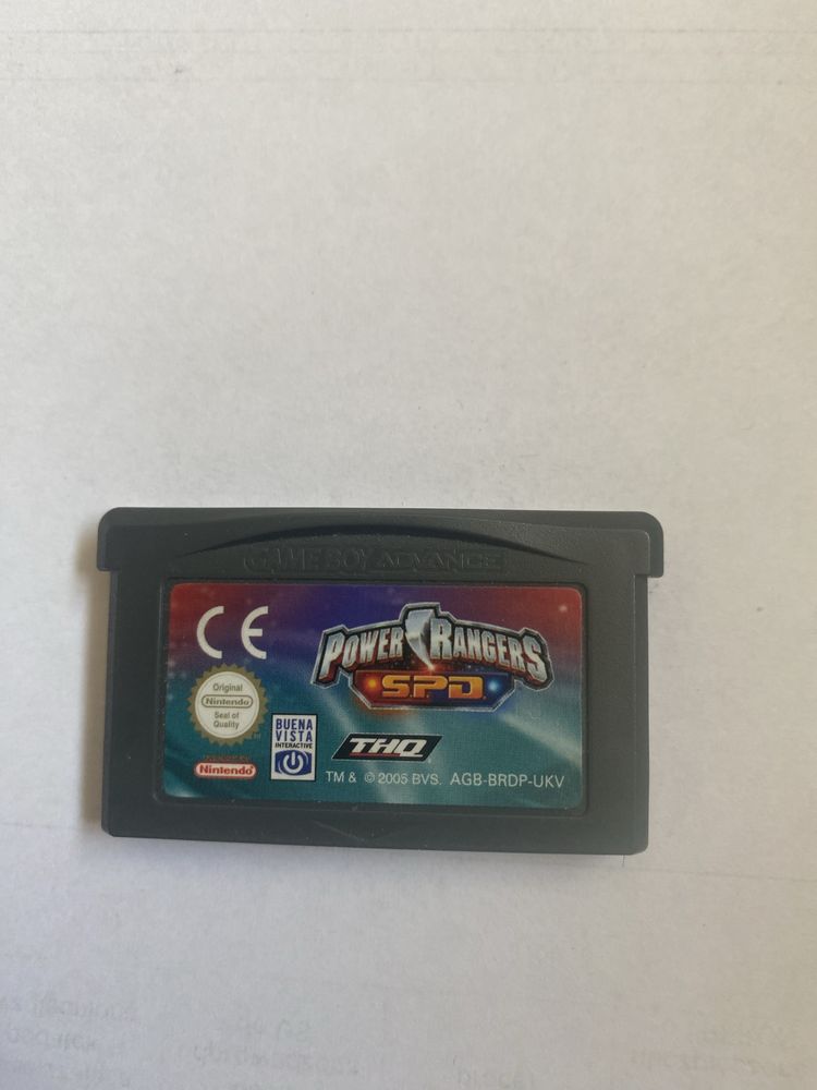 Gra nintendo Game Boy Power Rangers SPD