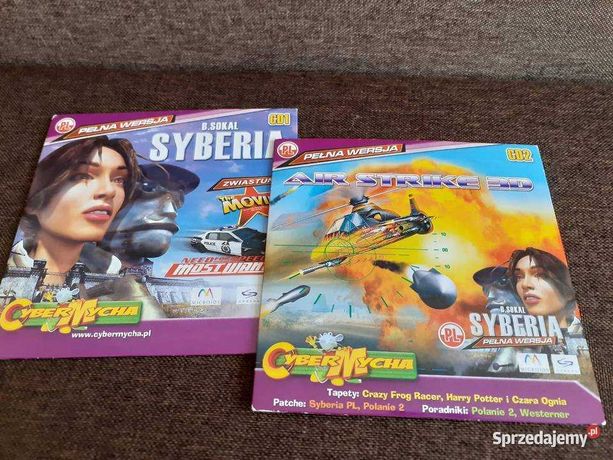PC Stare gry Windows 95 Syberia Air Strike 3D 2CD