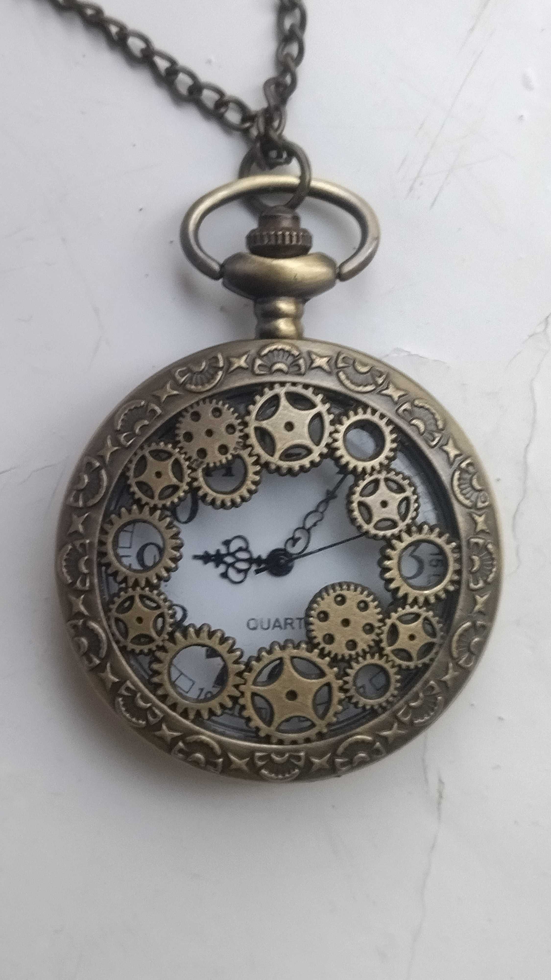 часы кулон шкатулка quartz карманные