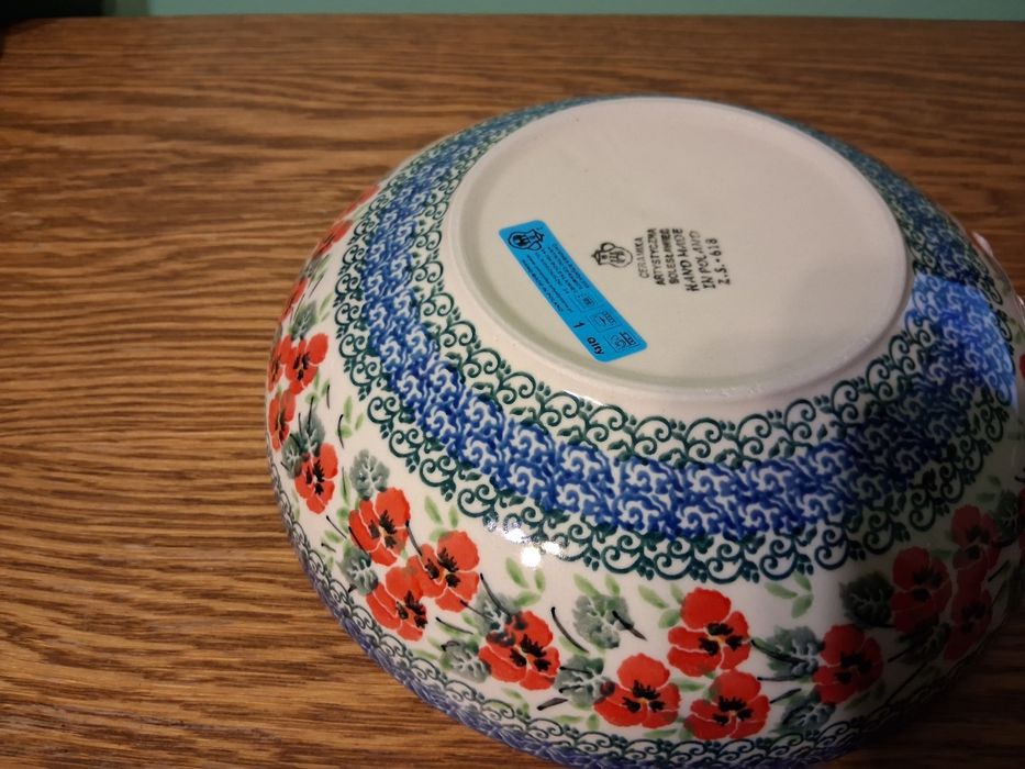 Miska 1.3L 22cm GAT1 Ceramika Artystyczna Boleslawiec