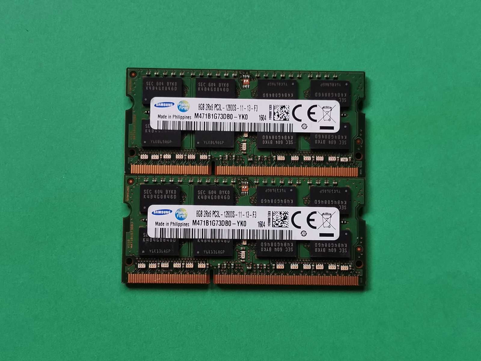 DDR3 16GB Samsung 12800 L