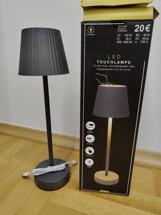 Lampa dotykowa LED