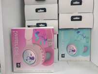Auscultadores sem Fios / Bluetooth  com Microfone / luz - Minnie