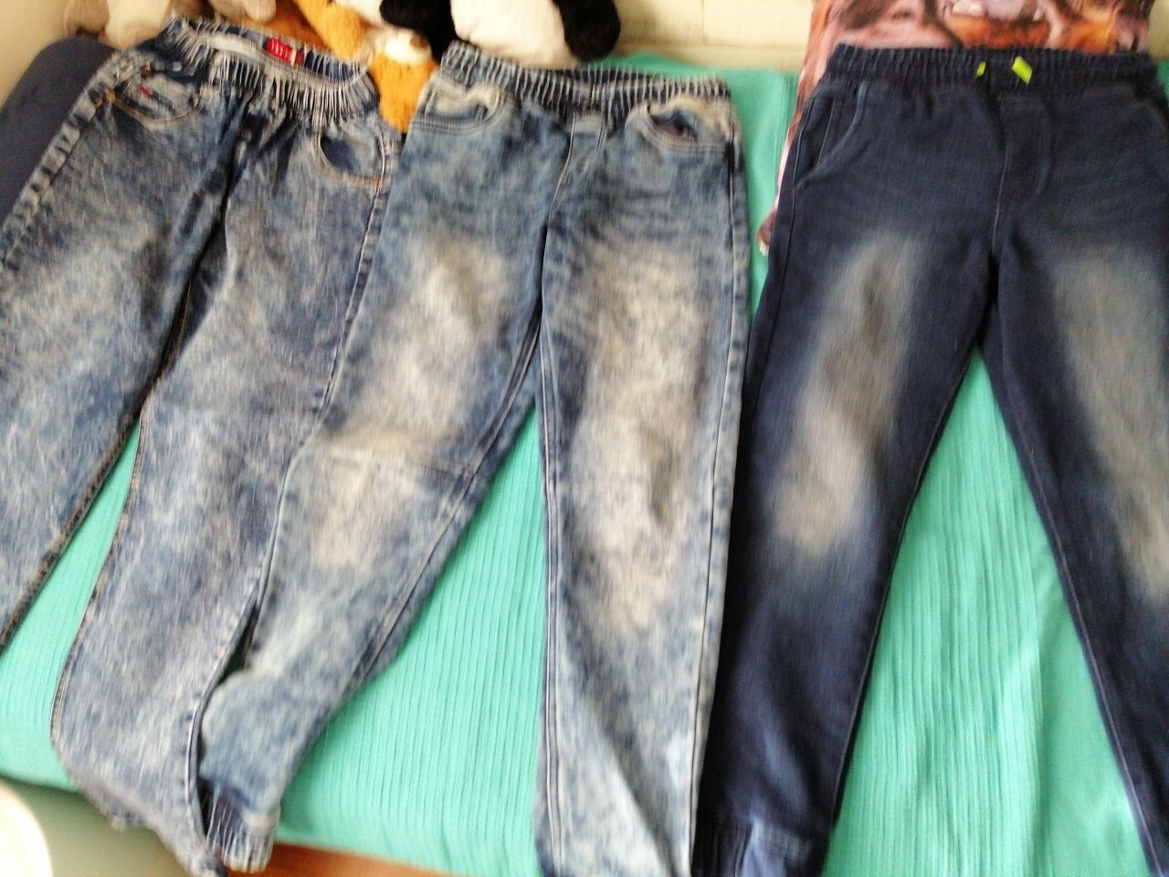 3 pary jeansów chłopięcych