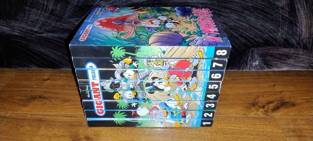 7722^5 Komiksy Gigant Poleca rok 2022 zestaw 234-241 Donald stan bdb