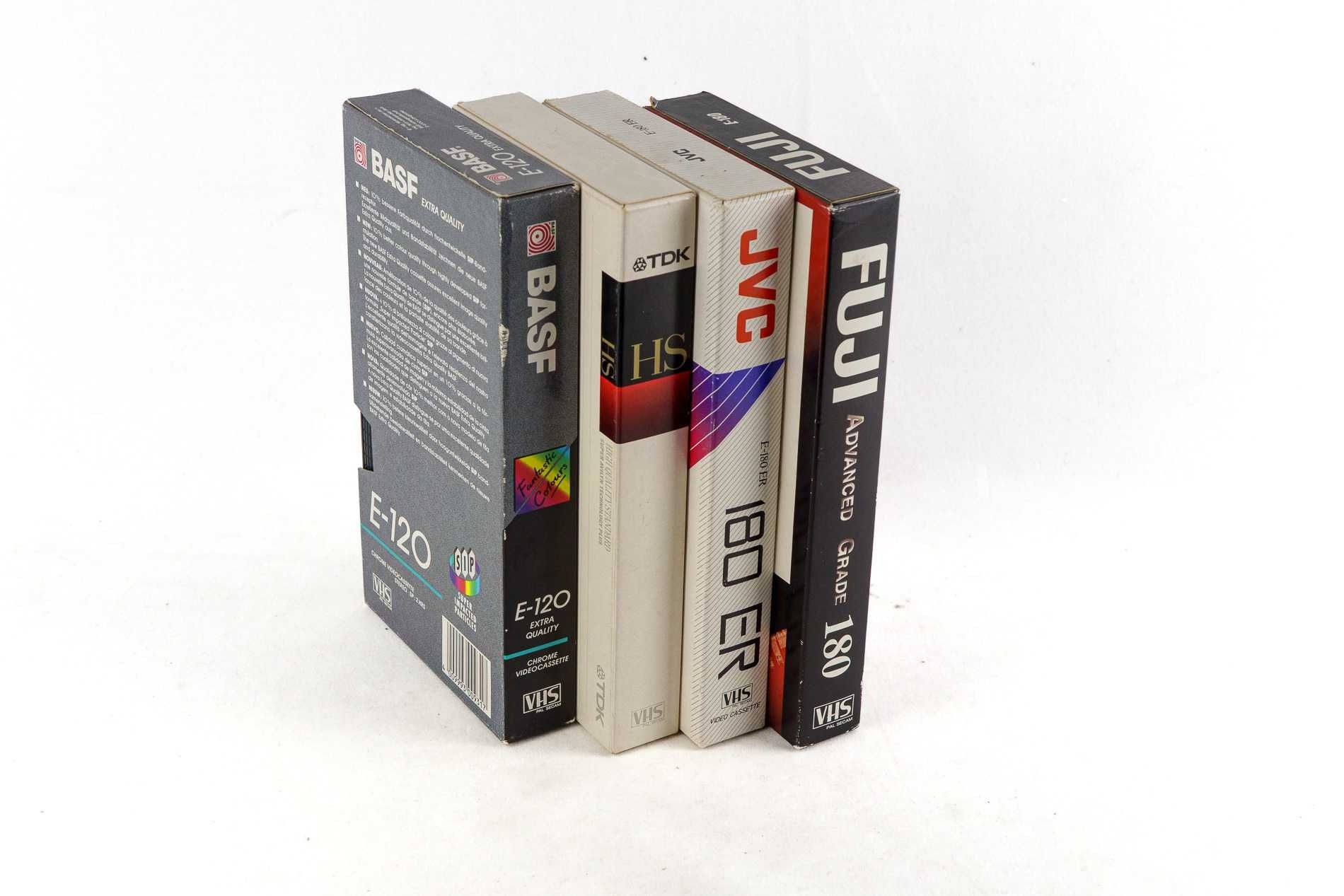 Conjunto de 4 cassetes VHS