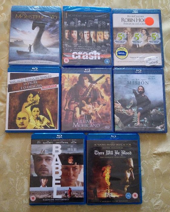 Conjunto de Blurays - Parte 3