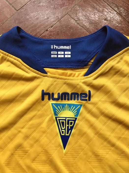 Camisola de Jogo Oficial Hummel Estoril Praia 18/19 - Assinada