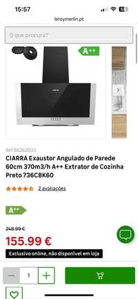 Exaustor CIARRA novo