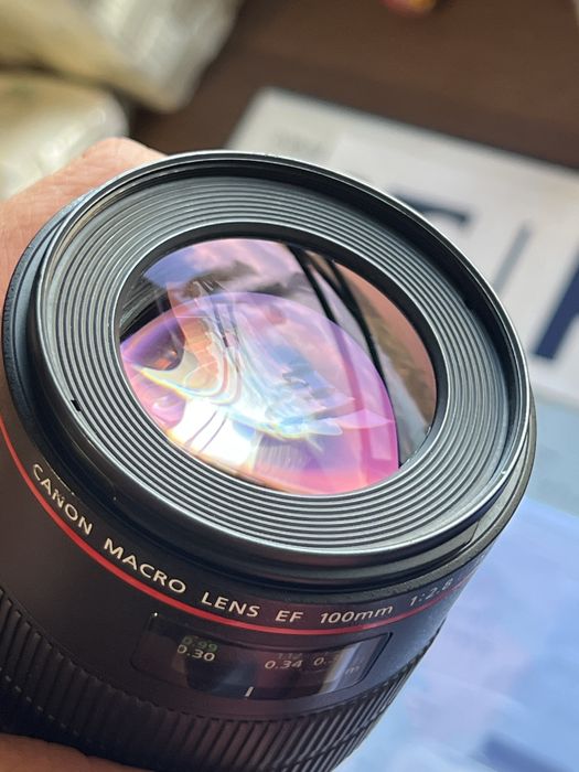 Objectiva Canon EF 100mm F2.8 L macro