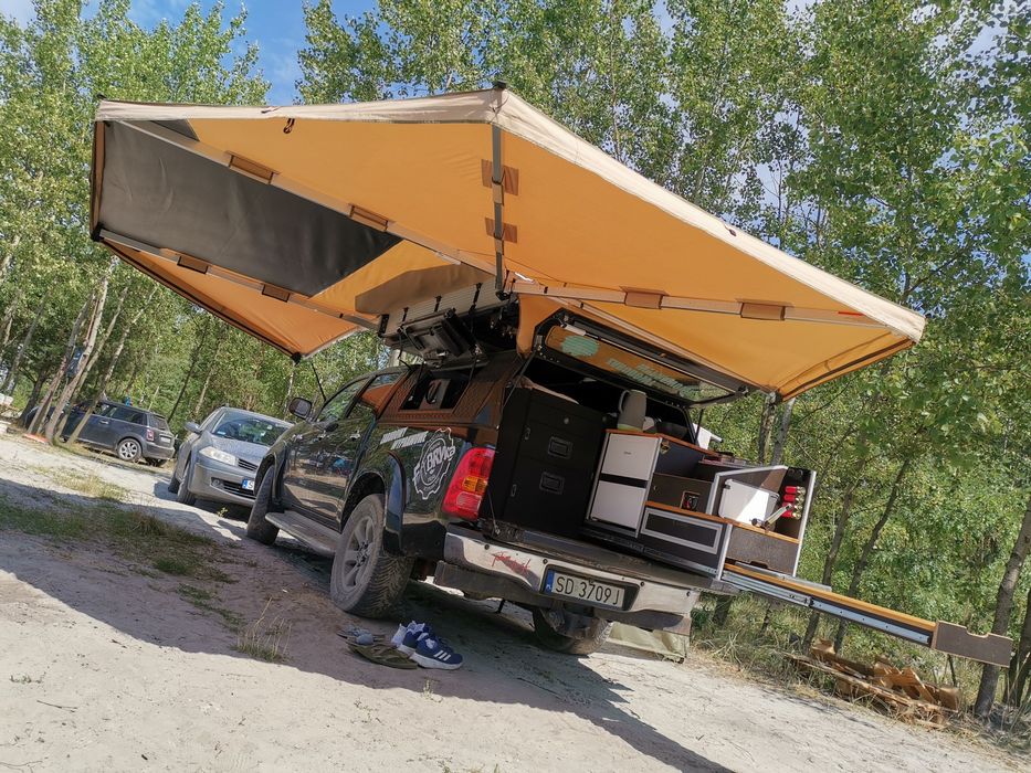 Zabudowa wyprawowa WYKONUJĘ do pickup terenówki 4x4 dostawcze osobowe